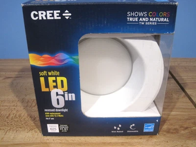 Cree TW Series 65W Equivalent Soft White 6 in. Dimmable LED Recessed Downlight - Image 1 of 2