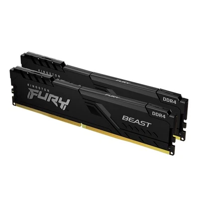 Kingston Technology Corp. 16GB 3200MHz DDR4 CL16 DIMM (Kit of 2) Fury Beast - Image 1 of 4