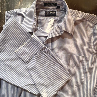 Kenneth Gordon Puchetts Striped Long Sleeve Button Down Dress Shirt - Image 1 of 4