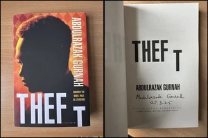 Abdulrazak Gurnah 2X SIGNED DATED Theft UK 1/1 HB - Picture 1 of 7