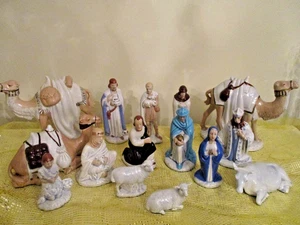 Belén Holland Molde 15 Figuras Belén Navidad Vintage Set - Imagen 1 de 13