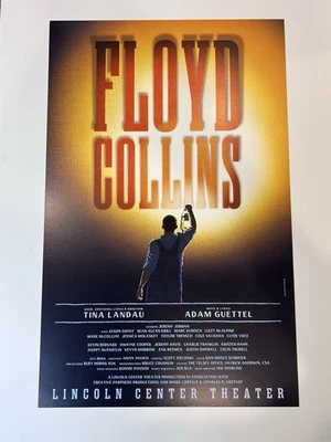 Floyd Collins (2025) Broadway Windowcard, Jeremy Jordan, Lizzy McAlpine **MINT** - Image 1 of 4