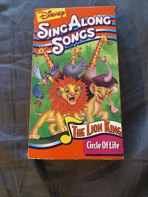 Disneys Sing Along Songs - The Lion King: Circle of Life (VHS, 1994) Foto 1 de 3
