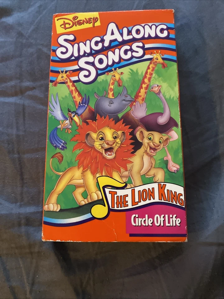 Disneys Sing Along Songs - The Lion King: Circle of Life (VHS, 1994) - Image 1 of 3