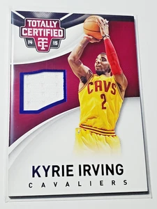 Kyrie Irving 2014-15 Totally Certified Blue Game Worn Jersey Relic 27/199 card - Picture 1 of 4