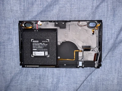 OEM GRADE B Nintendo Switch V1 XKW-xxx Midframe W/ Battery & Digitizer + LCD - Image 1 of 4