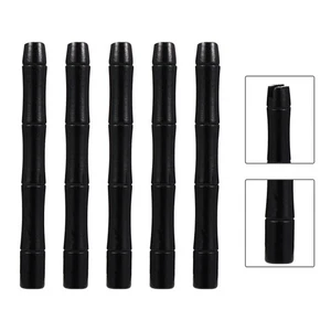 10Pcs Chinese Round Fan Handles Wooden Fan Handles Dance Making Accessories - Picture 1 of 12