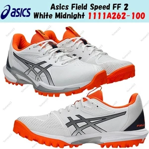 Asics Field Speed FF 2 Blanco Medianoche 1111A262-100 Hombres Talla - Imagen 1 de 8