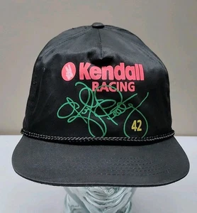 Vintage Kindle Racing Kyle Petty Autographs Rope On Bill Snapback Cap Hat - Picture 1 of 9