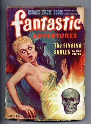 Fantastic Adventures Pulp / Magazine Apr 1945 Vol. 7 #2 VG- 3.5 - Image 1 of 3
