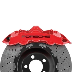 Brake Caliper Stickers 6pcs Porsche 911 996 Carrera Turbo - Picture 1 of 3