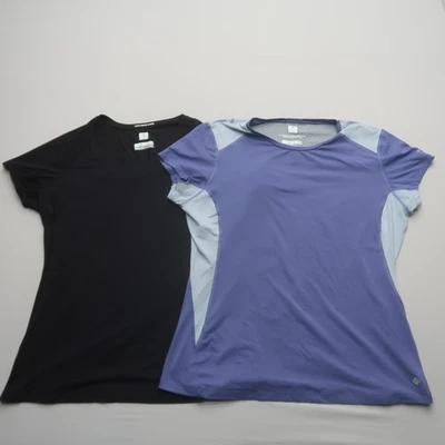Camisas deportivas Columbia para mujer (LOTE de 2) talla XL manga corta Omni Freeze Foto 1 de 4