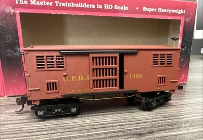 Mantua Classics RTR 722003 Wooden Vintage Freight U. P. 1860 Horse Car NIB CC - Image 1 of 4