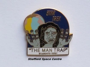 Star Trek The Man Trap Original Series Episode Pin Badge STPIN7906 - Picture 1 of 1