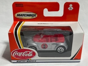2002 Matchbox International Coca Cola VW Concept 1 Beetle, Silver, 1/64, Canada - Picture 1 of 1