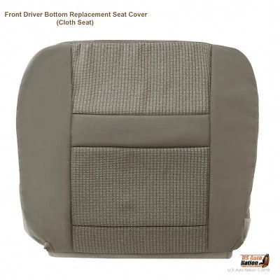 Cubierta de asiento de tela inferior para conductor para Dodge Ram 2500 3500 4500 2009 2010 color tostado caqui Foto 1 de 4