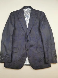 DUCHAMP Mens Size IT 48/UK 38 Single Breasted Slim Fit Jacket NEW Floral Lined - Picture 1 of 19