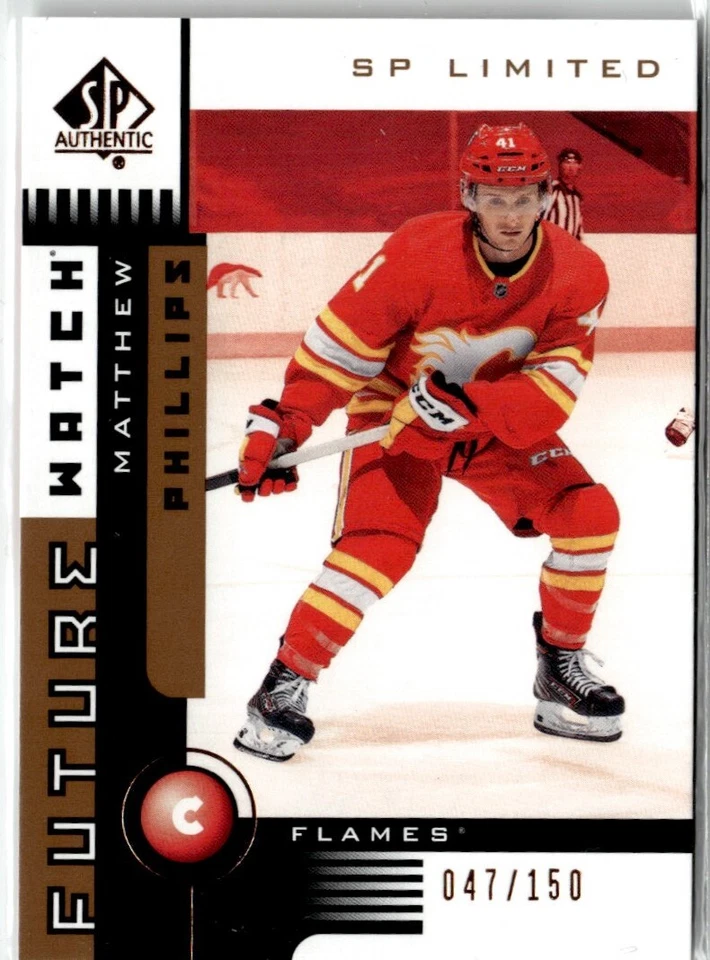 2021-22 SP Authentic FW retro Matthew Philips Rookie /150 #01FW-MP H7R2J - Image 1 of 2