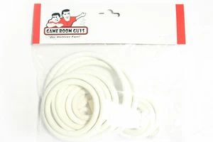 Bally Four Million BC Pinball Machine Replacement Repair Rubber Ring Kit White - Picture 1 of 2