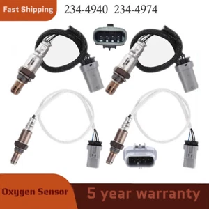 Fit GMC Sierra 1500 Chevrolet Silverado 1500 2014-2017 4PCS 02 Oxygen O2 Sensor - Foto 1 di 16