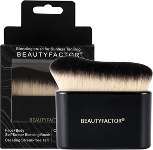 Self Tanner,Kabuki Bronzer Body Makeup Brush for Self Tanning Mousse,Lotion,Tann - Picture 1 of 5