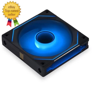 Ventilateur UNI SL-INF 120 RGB miroir infini ARGB 120 mm noir ventilateur ordinateur de bureau - Photo 1/12