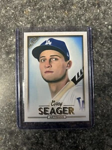 2018 Topps Gallery Corey Seager SP Baseball Card #181 Dodgers - Picture 1 of 2