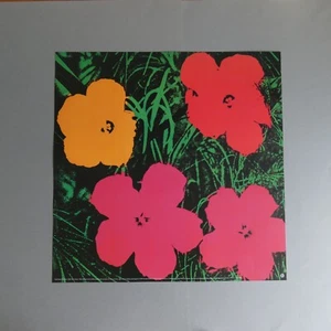 Andy Warhol - Flores, 66 cm x 66 cm - Imagen 1 de 5