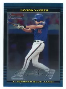2002 Bowman Chrome Jayson Werth Toronto Blue Jays #151 - Picture 1 of 2