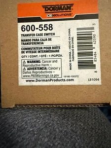 Dorman 600-558 Transfer Case Switch Compatible with Select Dodge / Jeep Models - Picture 1 of 1
