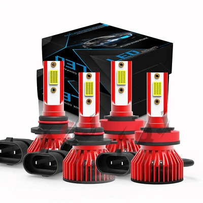 Combo de 4x faros LED blancos para Honda CR-Z 2011-2016 Foto 1 de 4