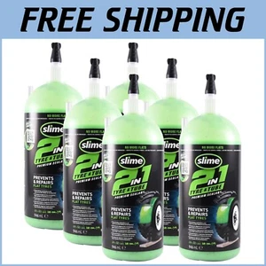 Ultimate Tire & Tube Puncture Repair Sealant - Eco-Friendly, 6 Bottles of 32 Oz - Picture 1 of 13