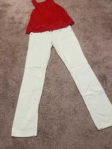 Tolle Weiße Jeans von Redial Gr. L - Bild 1 von 6