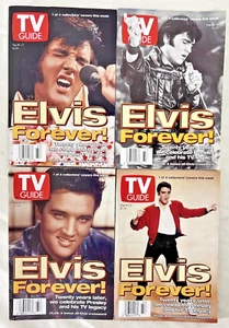 TV Guide Complete Set ELVIS FOREVER 4 of 4 Collectors' Covers August 16-22, 1997 - Picture 1 of 5