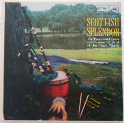 Regimental Band of the Black Watch- Scottish Splendor - Vinyl LP on RCA Victor Foto 1 de 3