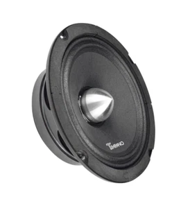 1x Timpano TPT-MR6-4 BULLET 6.5" Pro Audio Car Speakers 500 Watts Midrange 4 Ohm - Picture 1 of 7
