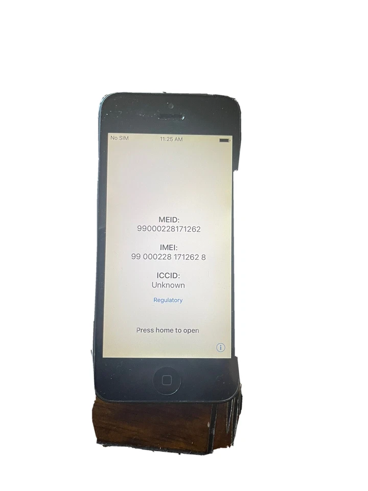 Apple iPhone 5 - 16GB - Black & Slate (Unlocked) A1428 (GSM) - Image 1 of 4