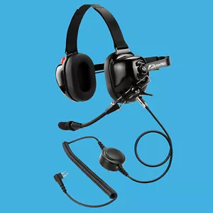 Racing Radio Headphone for Motorola CP110 CP125 CP150 CP200 MOTOTRBO CP200D - Picture 1 of 8