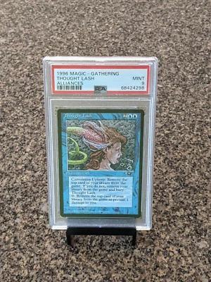 1996 Alliance Magic The Gathering Thought Lash PSA 9 MINT Low POP of 10 - Image 1 of 4