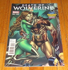 Death of Wolverine #4 J Scott Campbell Midtown Comics Variant Edition 1st Print - Picture 1 of 1