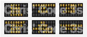 Code 3 Adhesive Vinyl Decals Suit 1/76 3D Printed Matrix Trailer - 6pk messages - Picture 1 of 1
