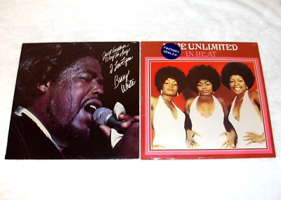 (2) SEALED LP's - Barry White/Love Unlimited "In Heat", "Just Another Way To..." - Image 1 of 2