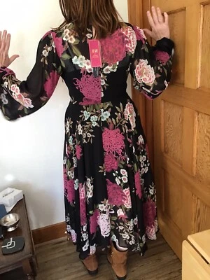 BNWT MATTHEW WILLIAMSON Twist Neck Dress UK 12 Cost New £120 - Image 1 of 4