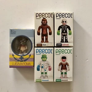 Toy2r 3" Qee Luisaviaroma Sandrokan & Kidrobot eBoy Peecol Vinyl Spielzeug Posten - Bild 1 von 6