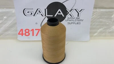 69 Upholstery Thread TEX-70 Bonded Nylon 8 oz Made In The USA Old Gold 4817 - Image 1 of 4
