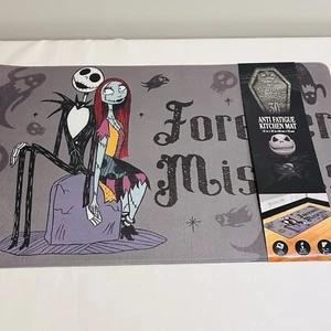 ALFOMBRA ANTIFATIGA DISNEY PESADILLA ANTES DE NAVIDAD 18"X30" Jack & Sally Pareja - Imagen 1 de 6