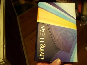 Narcotics Anonymous NEW & SEALED! LIVING CLEAN LIMITED EDITION 1 OF ONLY 20,000! - Picture 1 of 5