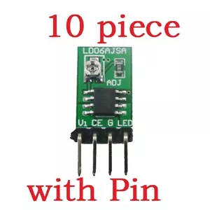 10 PCS DC 3V 6V 30-1500mA Adjustable LED Driver PWM DC-DC Current Converter - Picture 1 of 11