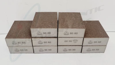 10 Klingspor Finish Line 4" x 2-3/4" x 1" 80 Grit Sanding Sponge - Image 1 of 2