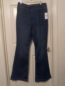 Sofia Vergara Women's Plus Size Melisa Super High Rise Flare PullOn Jeans Siz 16 - Picture 1 of 7